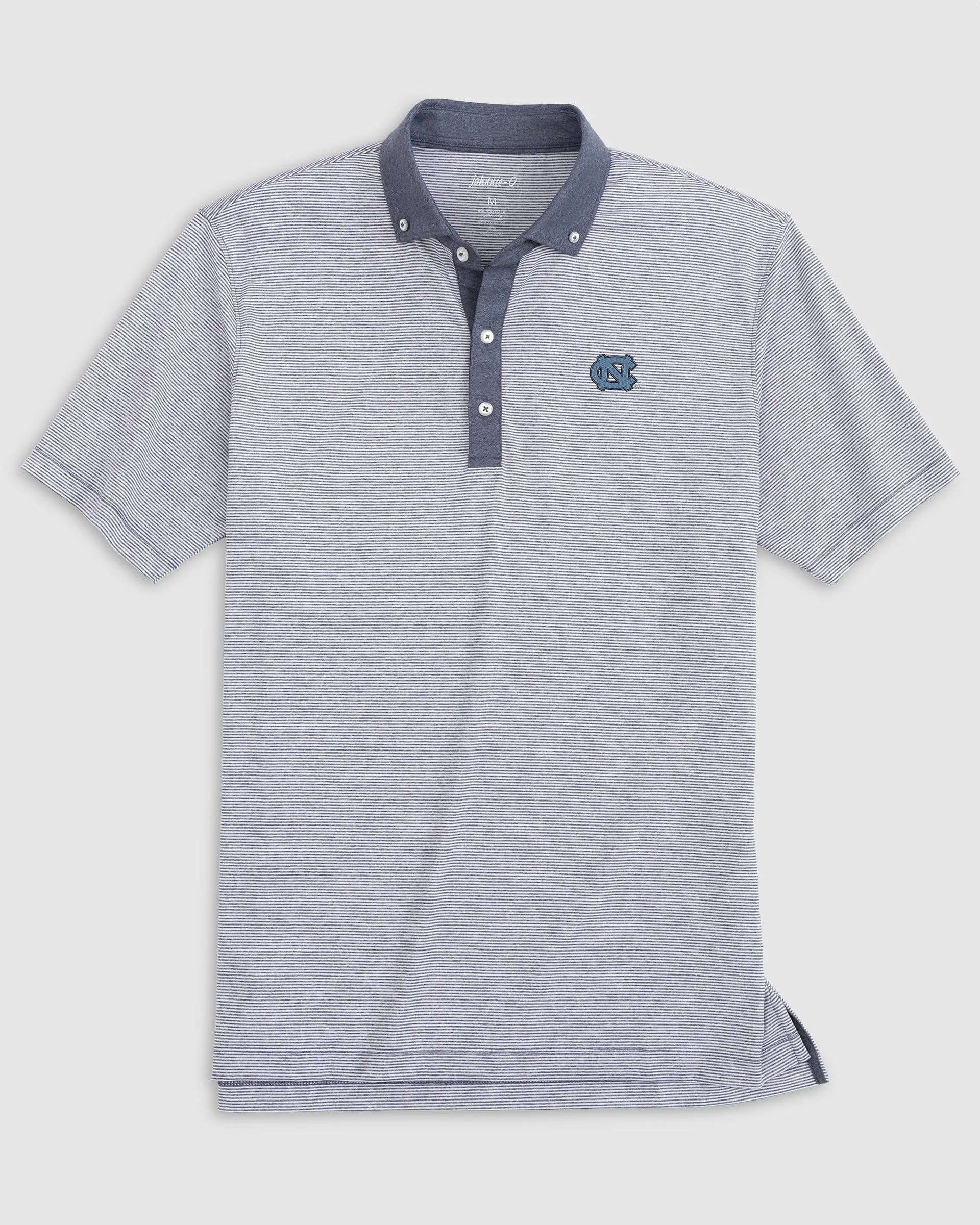 North Carolina Walsh Striped Jersey Performance Polo sold by Johnnie-O product image thumbnail 2