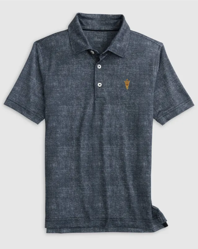 Arizona State Gibson Jr. Jersey Performance Polo made by Johnnie-O