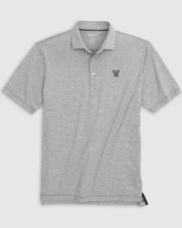 Villanova Lyndon Striped Jersey Performance Polo sold by Johnnie-O
