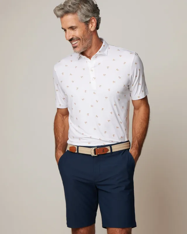 Party Fowl Featherweight Performance Polo sold by Johnnie-O