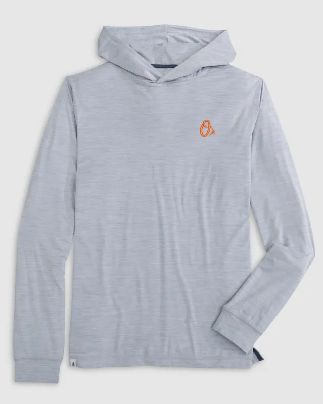 Baltimore Orioles Talon Performance Hoodie - O Logo sold by Johnnie-O