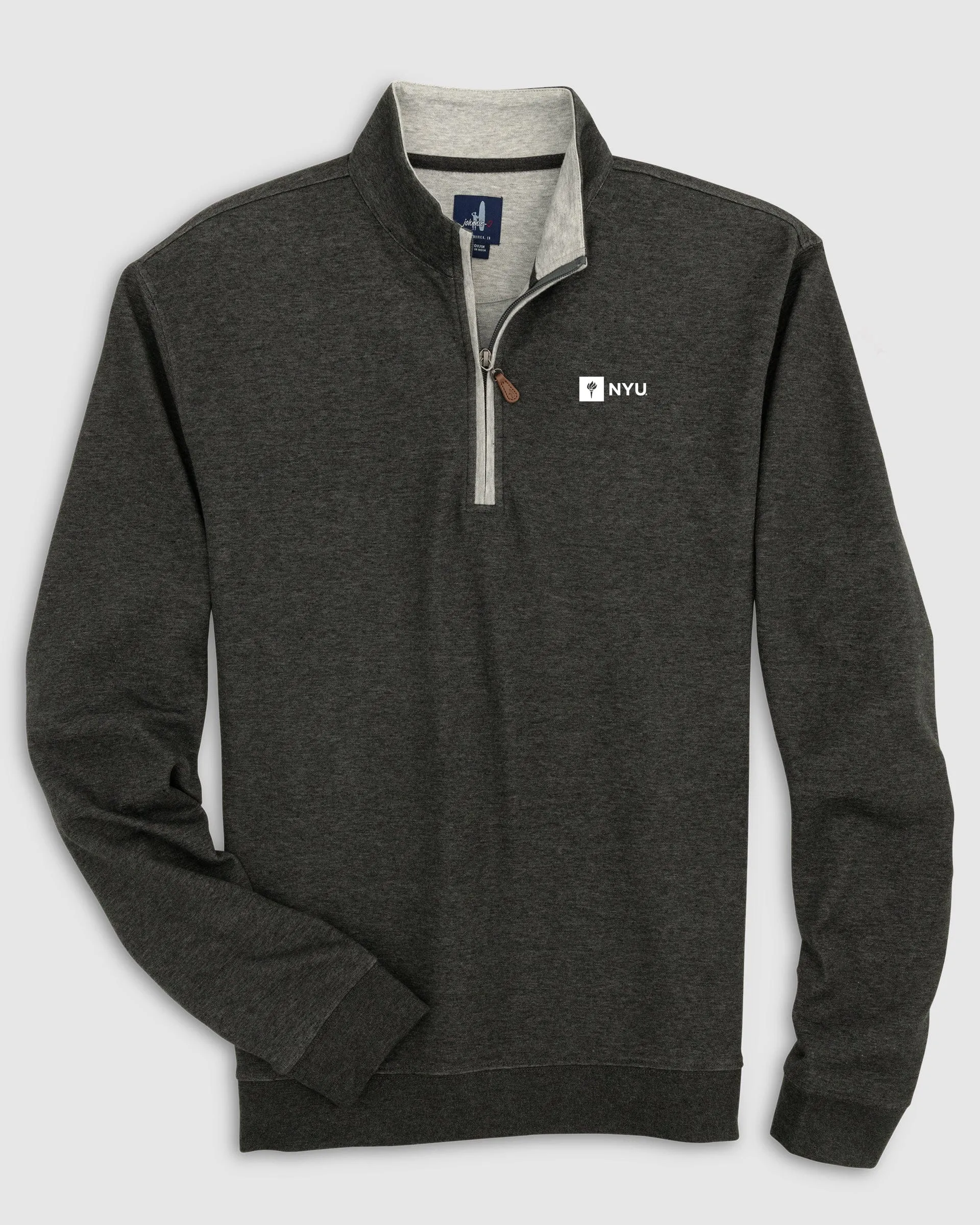 New York University Sully 1/4 Zip sold by Johnnie-O
