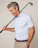 Thorton Striped Jersey Performance Polo sold by Johnnie-O