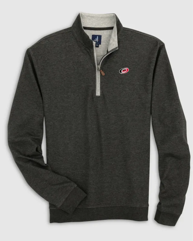 Carolina Hurricanes Sully 1/4 Zip sold by Johnnie-O
