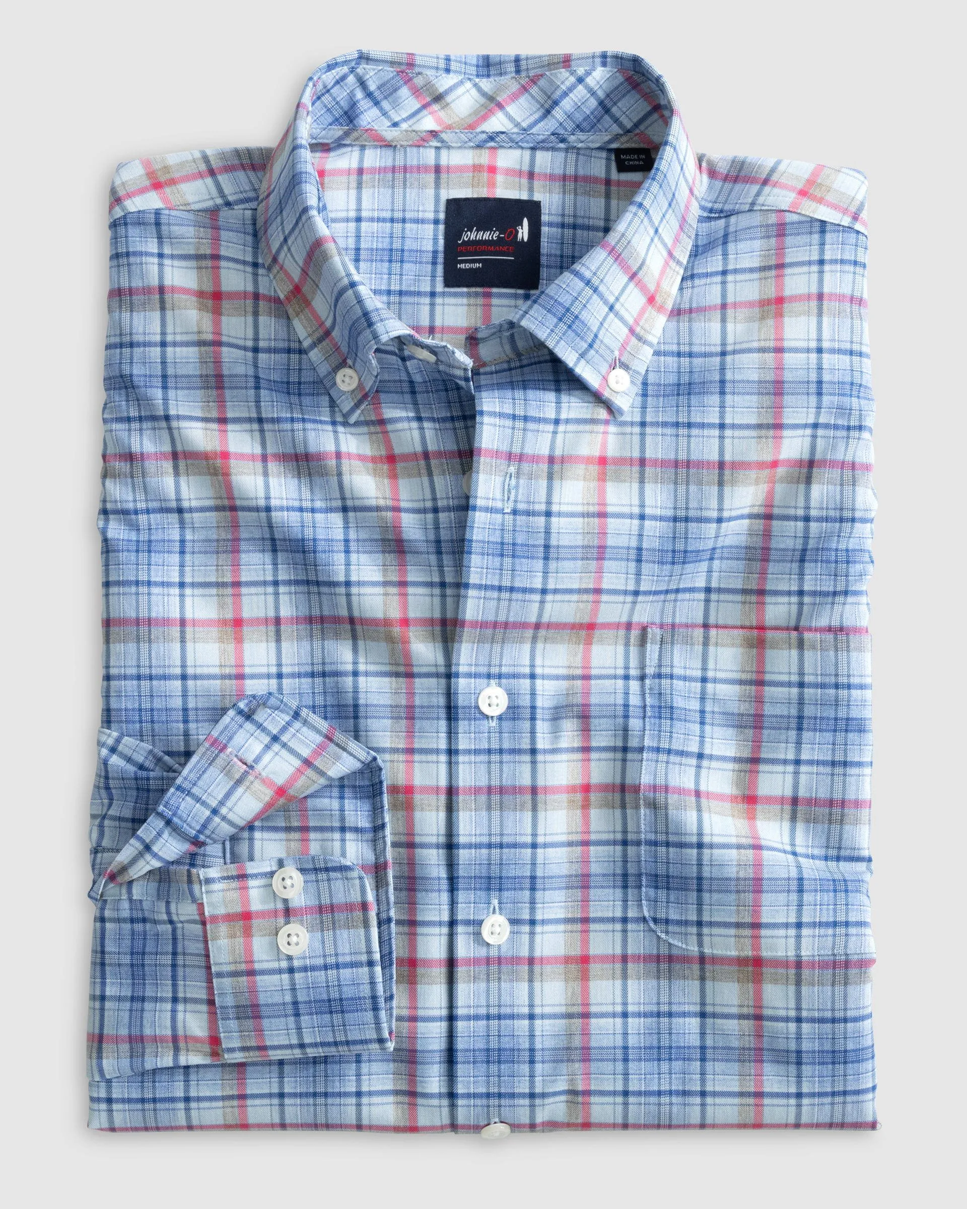 Performance Button Up Shirt - Peterson sold by Johnnie-O product image thumbnail 5