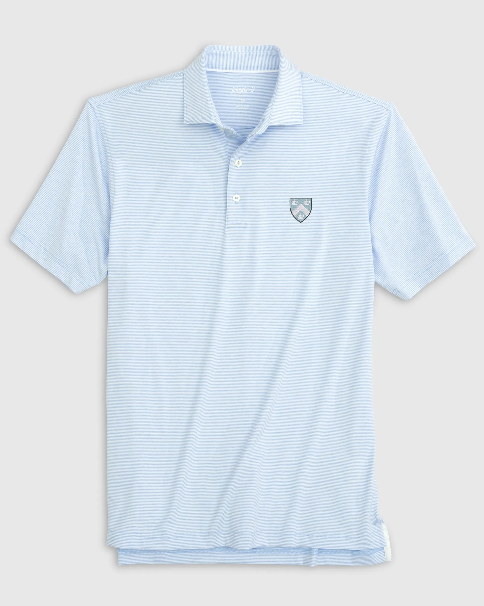 Columbia University Lyndonn Striped Jersey Performance Polo sold by Johnnie-O product image thumbnail 3