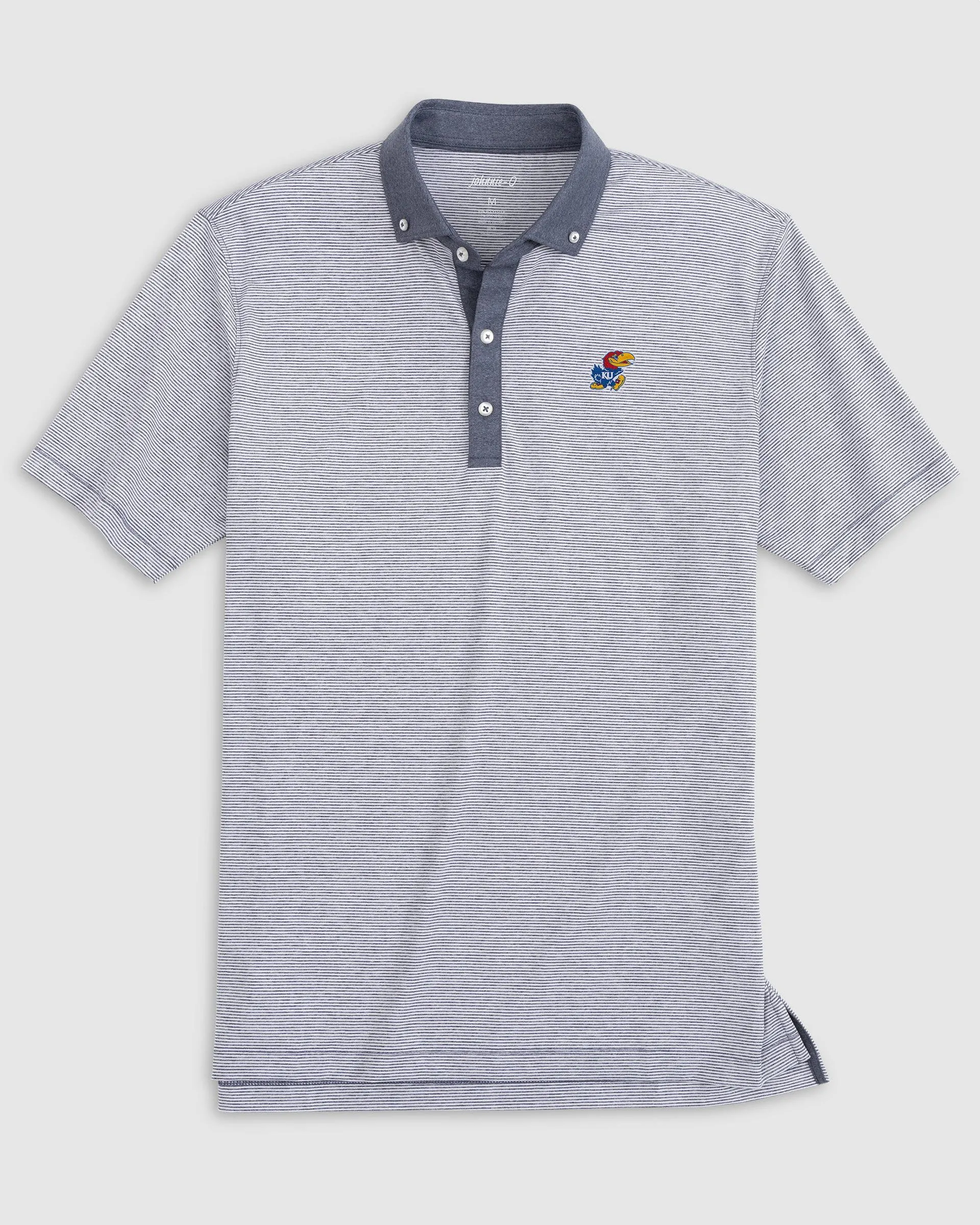 Kansas Walsh Striped Jersey Performance Polo sold by Johnnie-O product image thumbnail 2