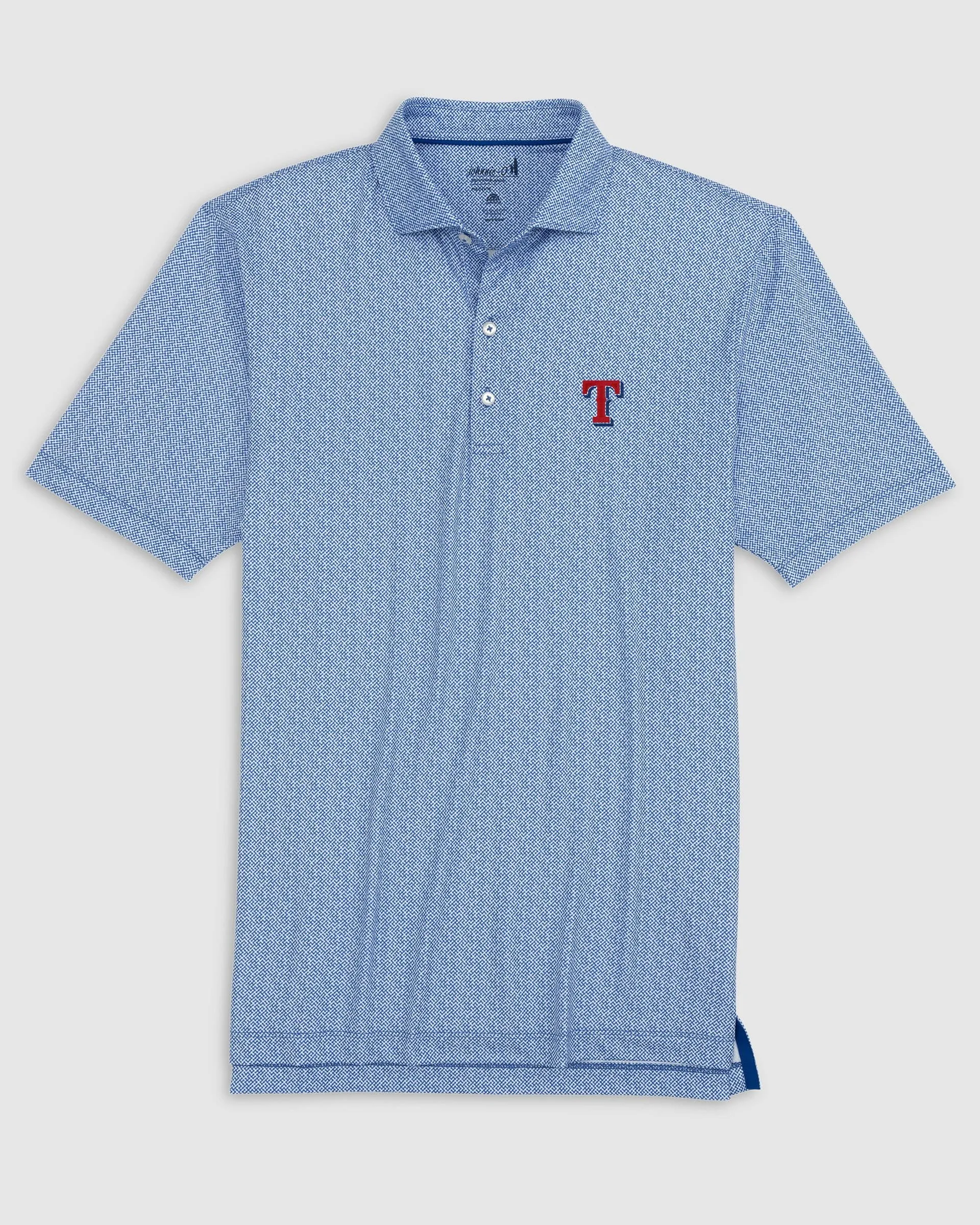 Texas Rangers Hinson Printed Jersey Performance Polo sold by Johnnie-O product image thumbnail 4