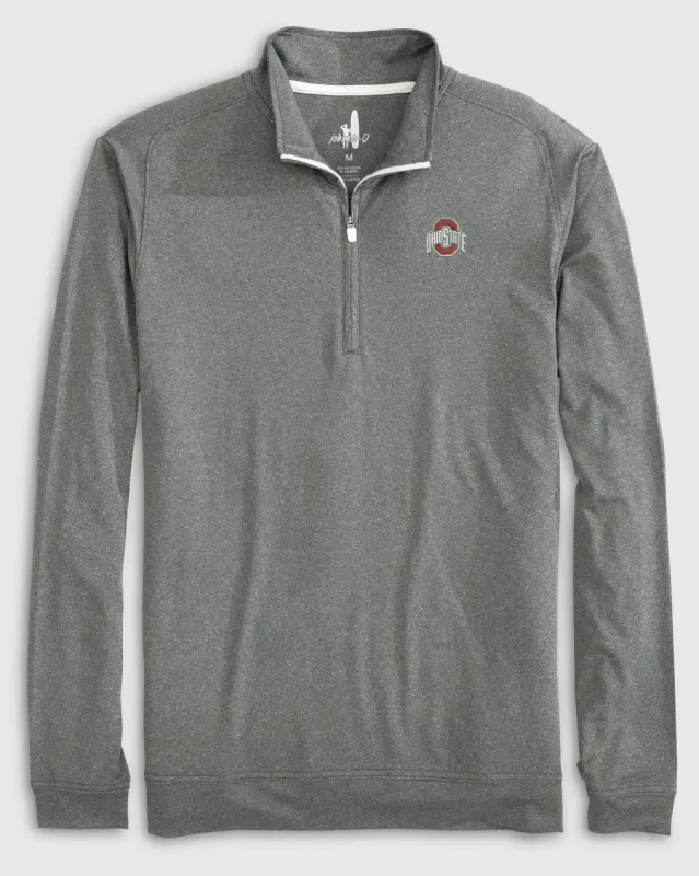 Ohio State Flex Performance 1/4 Zip Pullover sold by Johnnie-O
