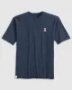 University of Illinois Heathered Spencer Cotton T-Shirt sold by Johnnie-O