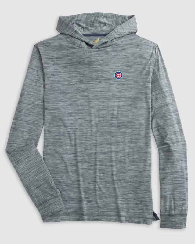 Chicago Cubs Talon Performance Hoodie sold by Johnnie-O