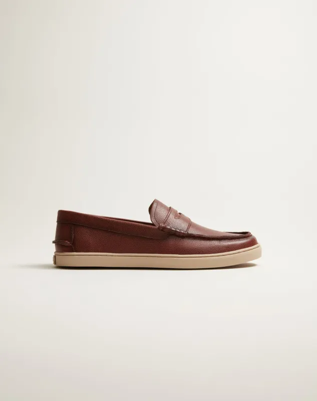 Santa Monica Leather Loafer sold by Johnnie-O