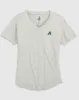 Women's Arizona Diamondbacks Merediths V-Neck T-Shirt - Cooperstown Logo sold by Johnnie-O