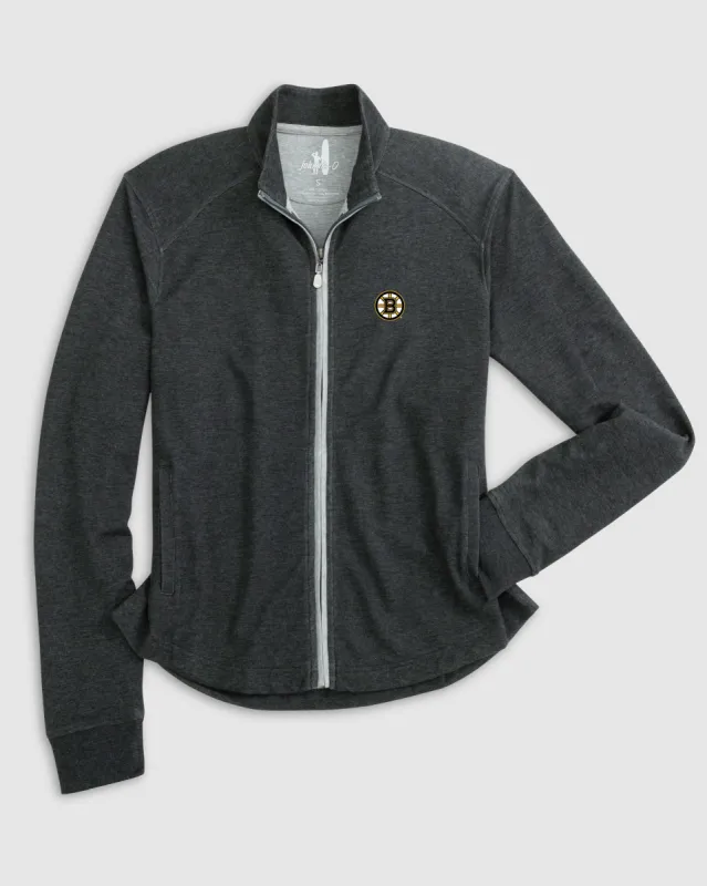 Women's Boston Bruins Tomi Full Zip Jacket sold by Johnnie-O