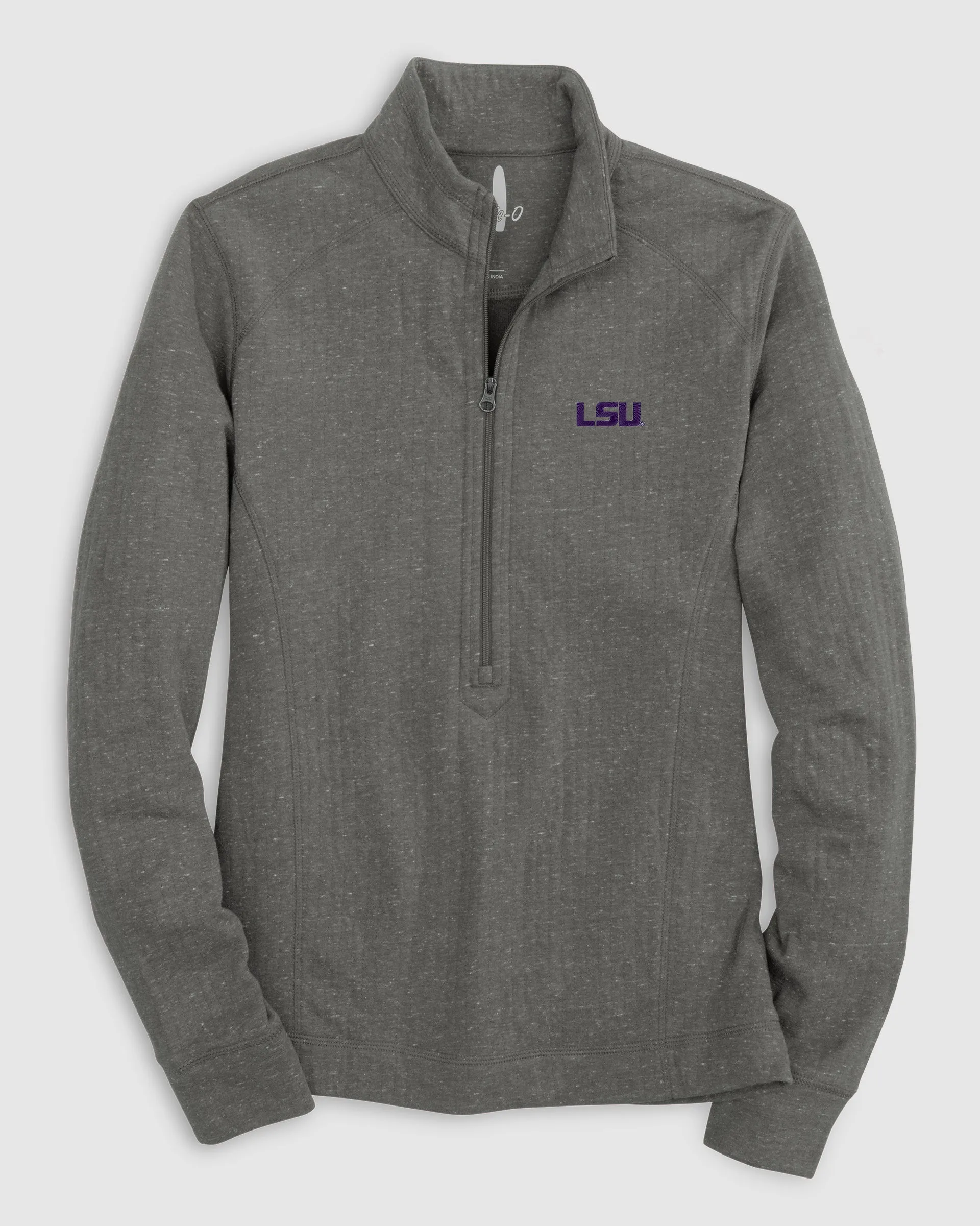 Women's Louisiana State Kennedy 1/4 Zip Pullover sold by Johnnie-O