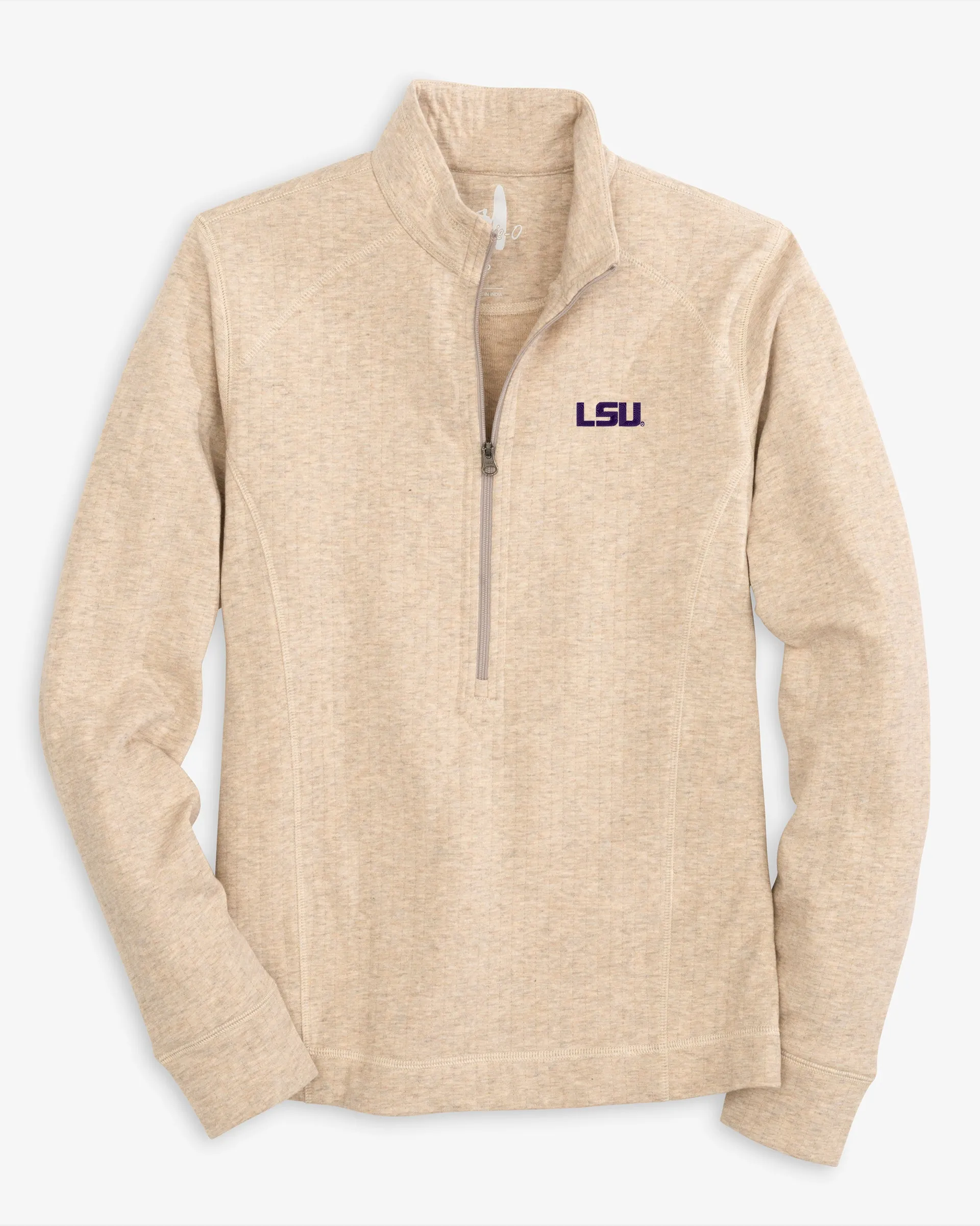 Women's Louisiana State Kennedy 1/4 Zip Pullover sold by Johnnie-O product image thumbnail 2