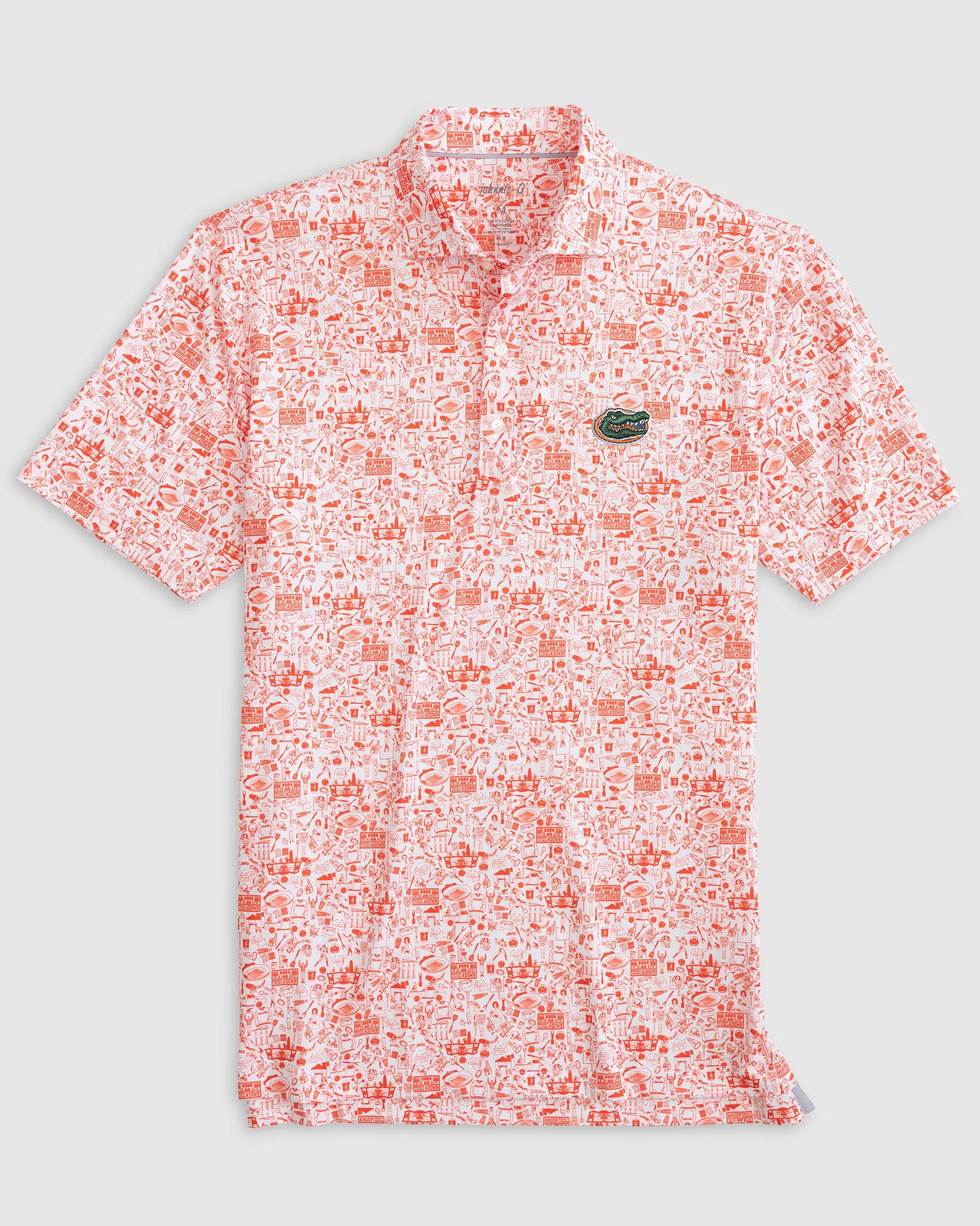 Florida Tailgater Printed Jersey Performance Polo sold by Johnnie-O product image thumbnail 4