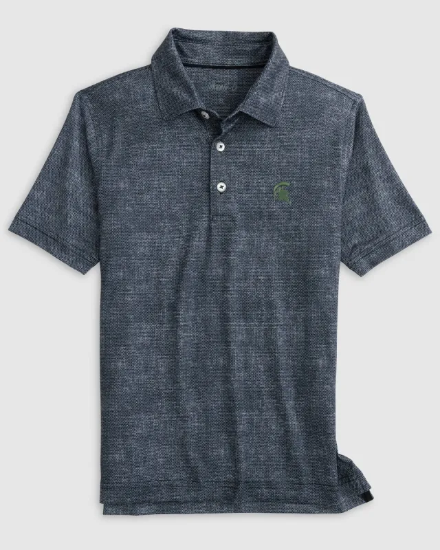 Michigan State Gibson Jr. Jersey Performance Polo made by Johnnie-O