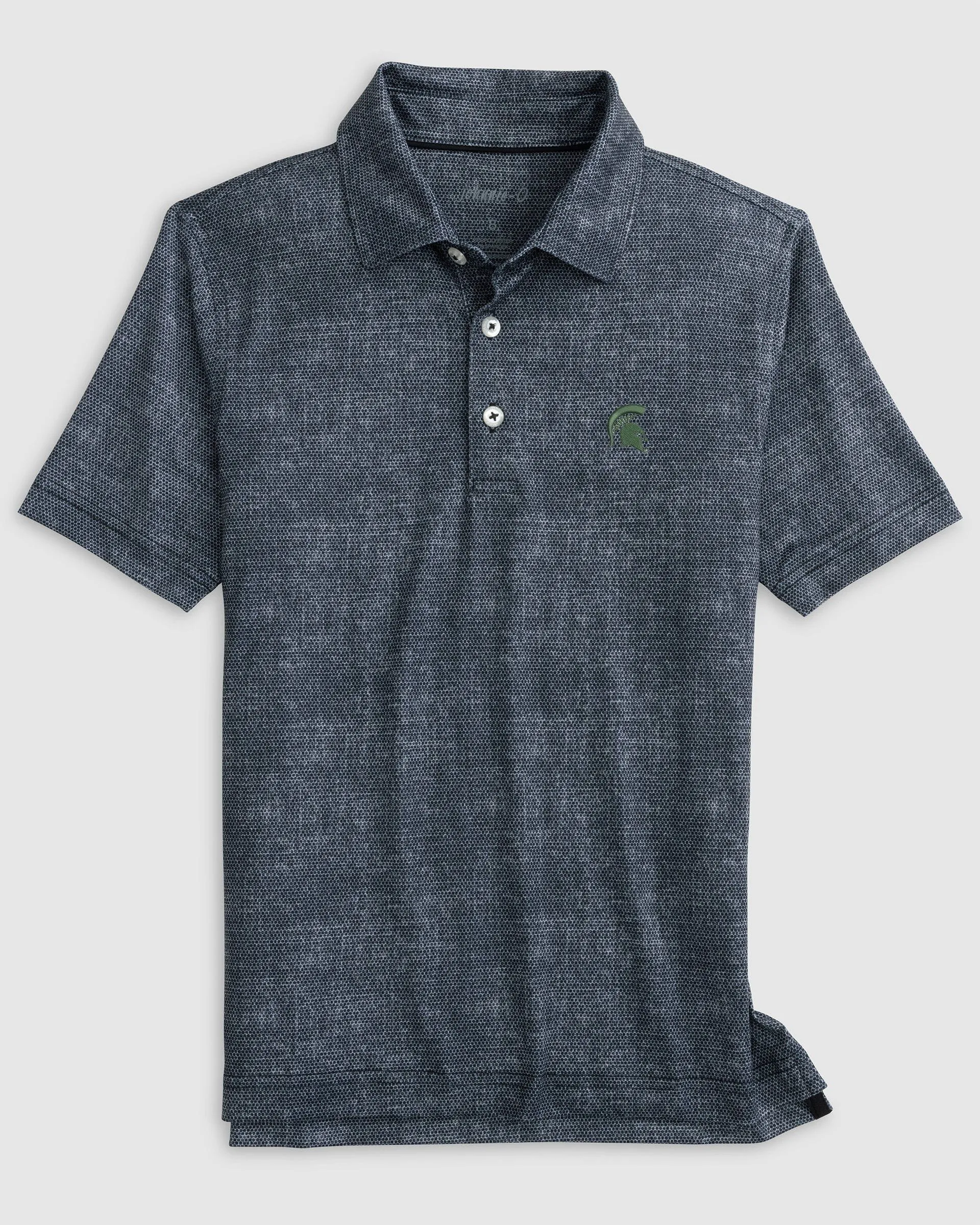 Michigan State Gibson Jr. Jersey Performance Polo sold by Johnnie-O