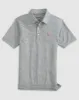 Bucknell Lyndonn Jr. Striped Jersey Performance Polo sold by Johnnie-O
