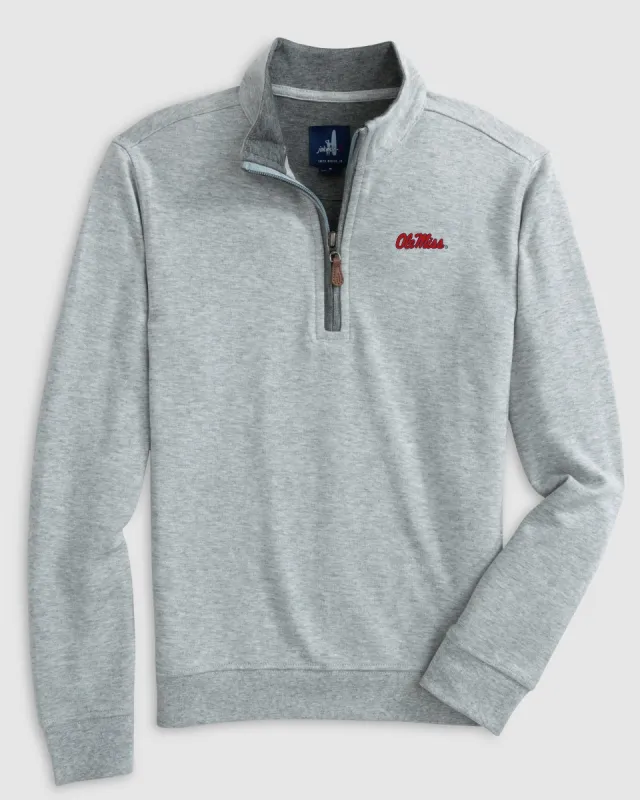 Ole Miss Sully Jr. 1/4 Zip sold by Johnnie-O