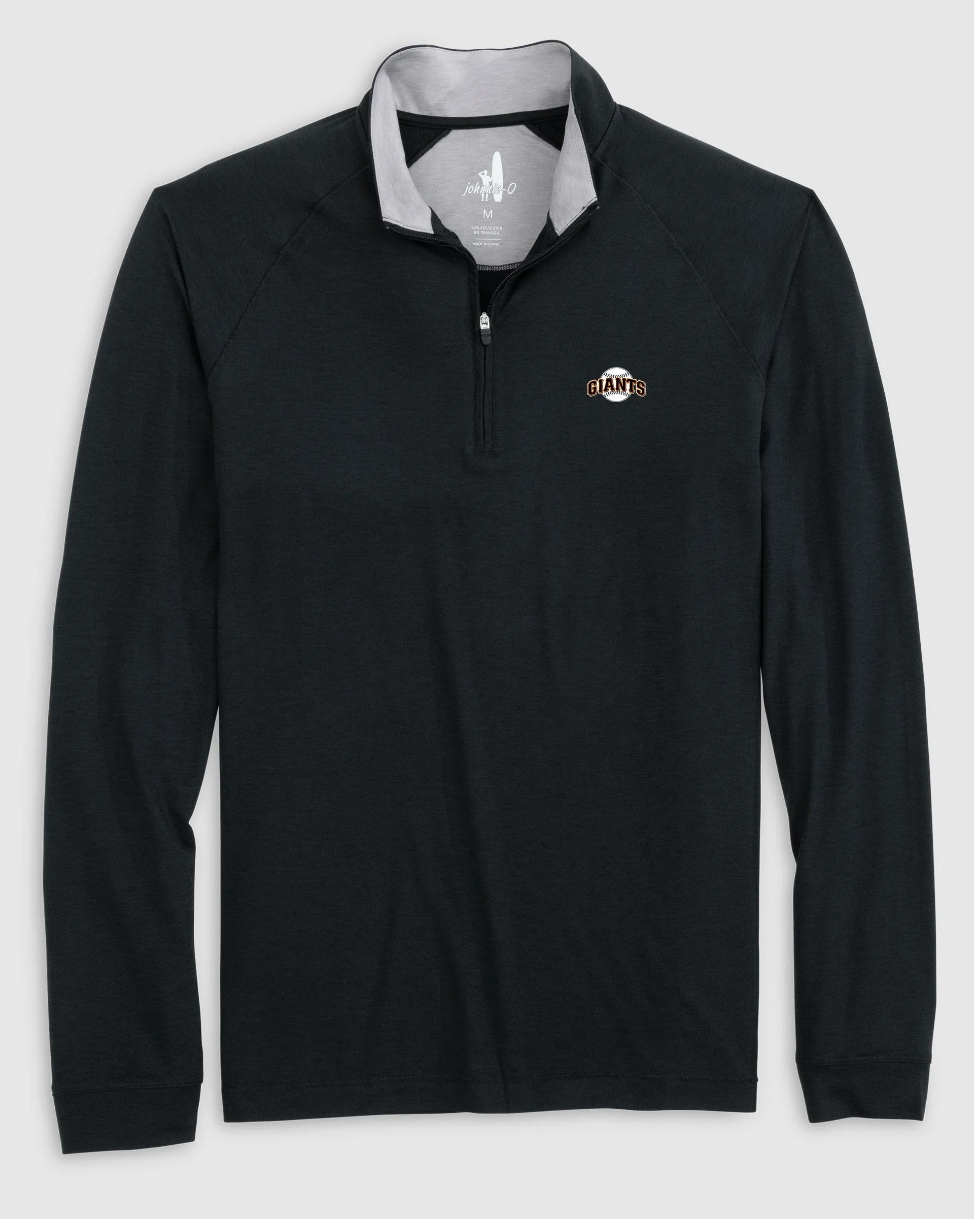 San Francisco Giants Freeborne Performance 1/4 Zip - Cooperstown Logo sold by Johnnie-O