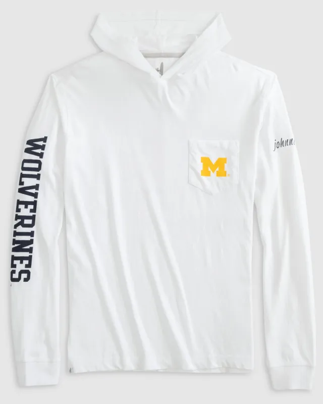 Michigan Edison 2.0 T-Shirt Hoodie sold by Johnnie-O