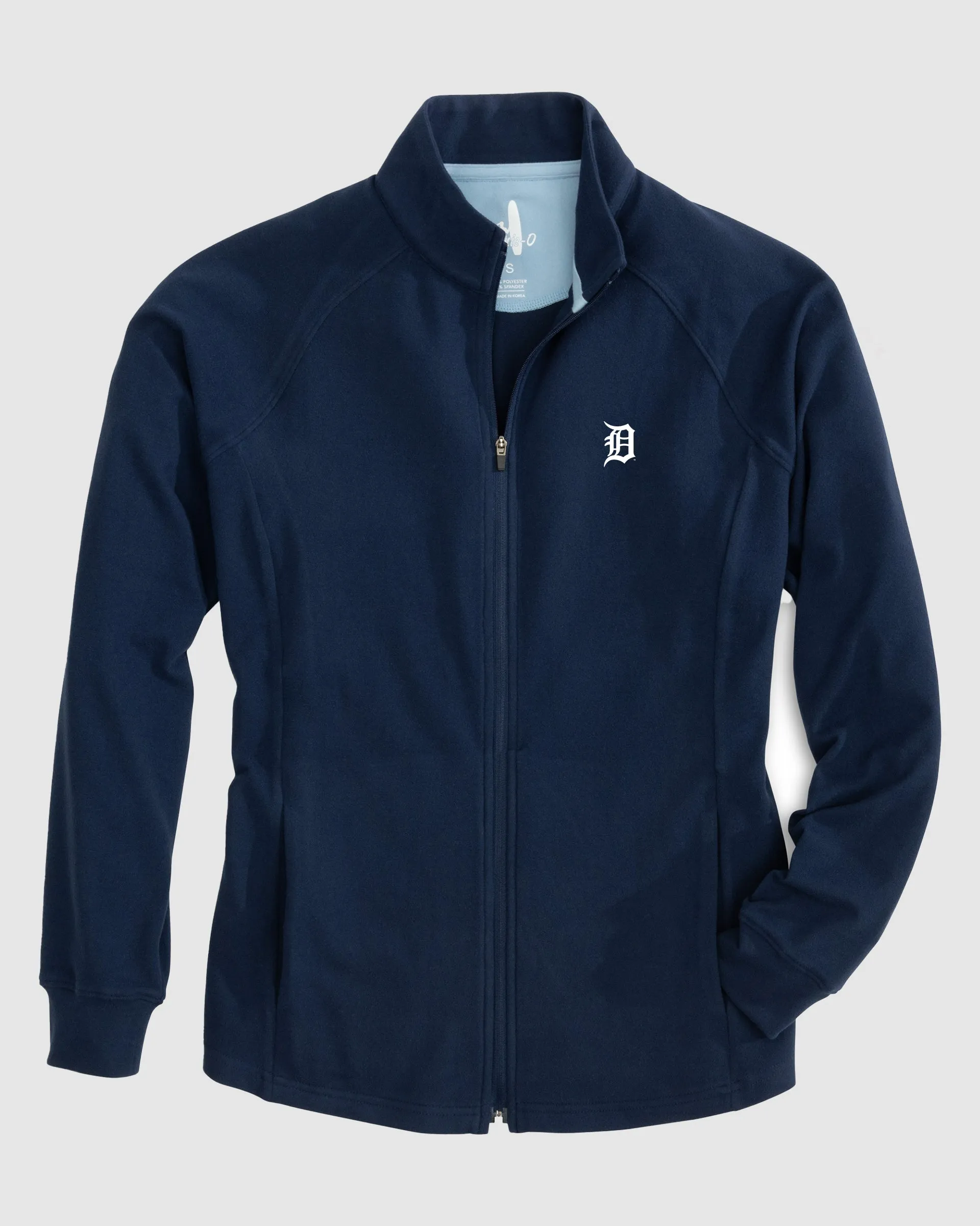 Women's Detroit Tigers Blakey Full Zip Fleece Jacket sold by Johnnie-O product image thumbnail 2