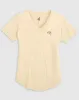 Women's Georgia Merediths V-Neck T-Shirt - Vintage Logo sold by Johnnie-O
