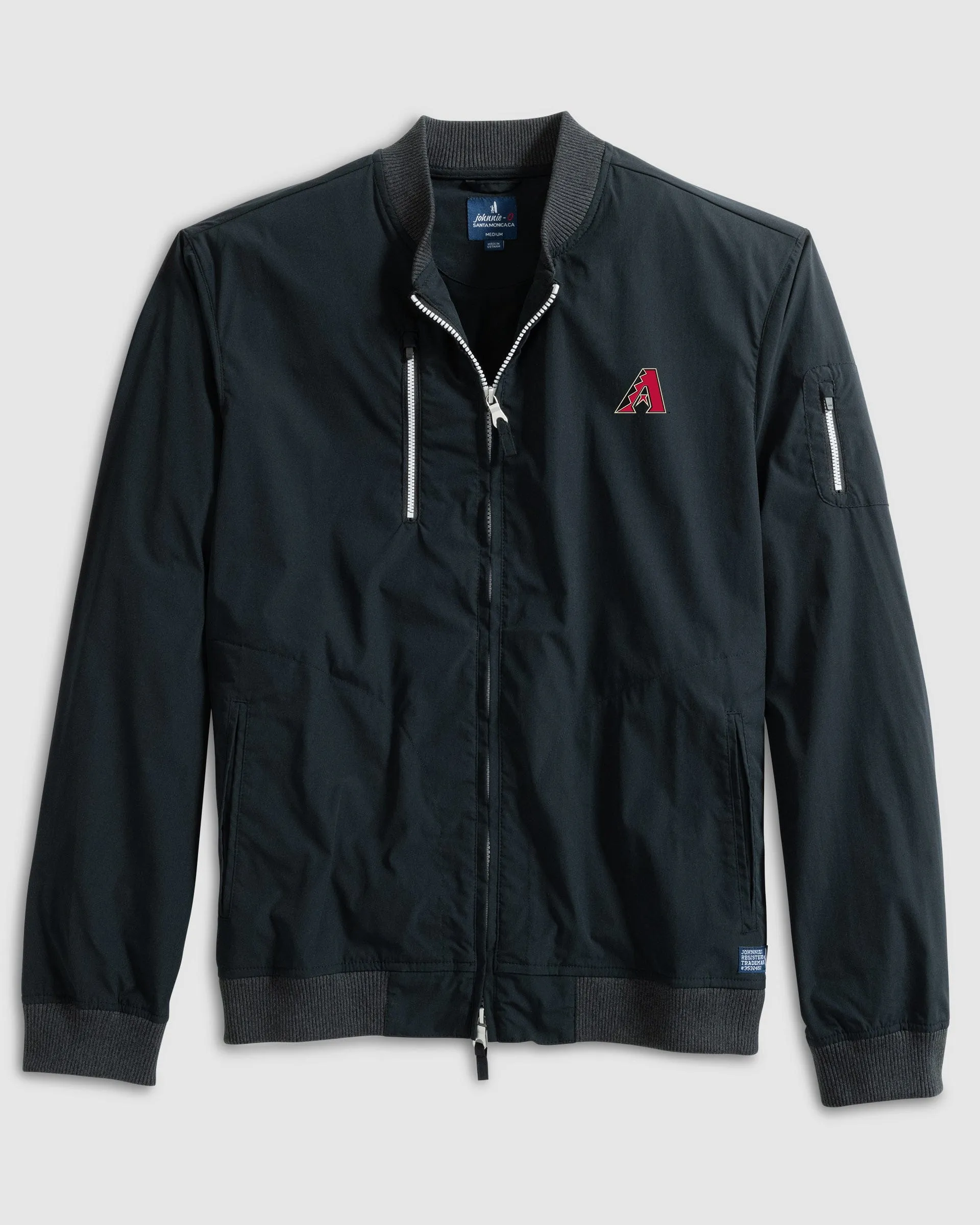 Arizona Diamondbacks Corsair Bomber Jacket sold by Johnnie-O
