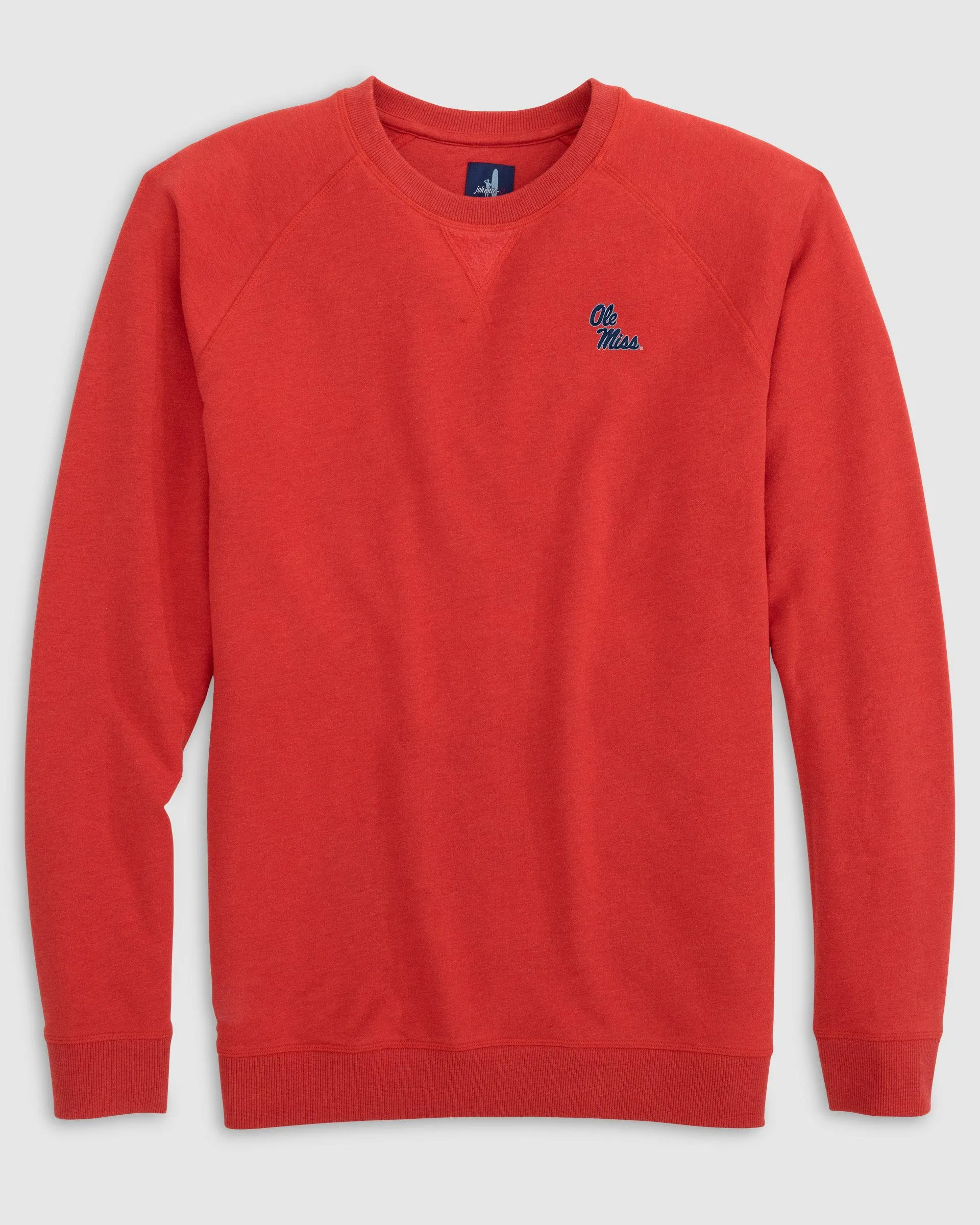Ole Miss Freeman Crewneck Fleece Sweatshirt - Stacked Logo sold by Johnnie-O product image thumbnail 3