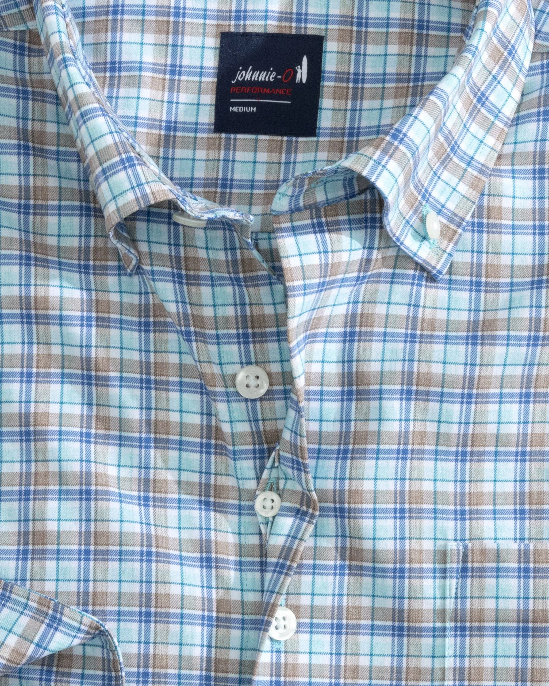 Mordecai Performance Button Up Shirt sold by Johnnie-O product image thumbnail 4