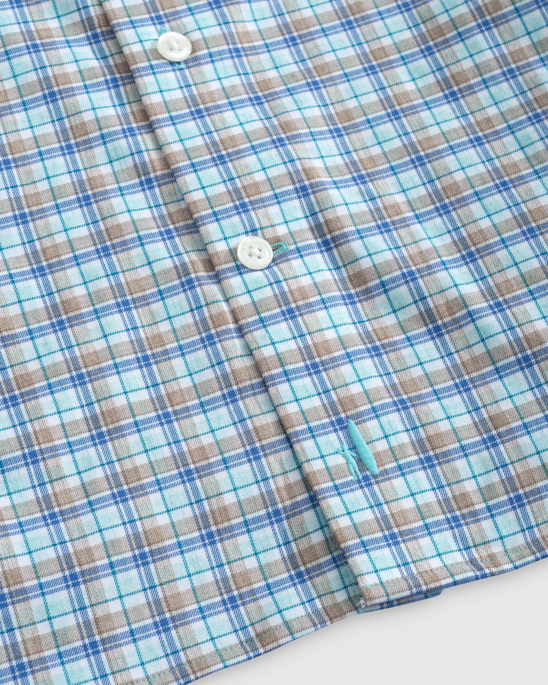 Mordecai Performance Button Up Shirt sold by Johnnie-O product image thumbnail 5