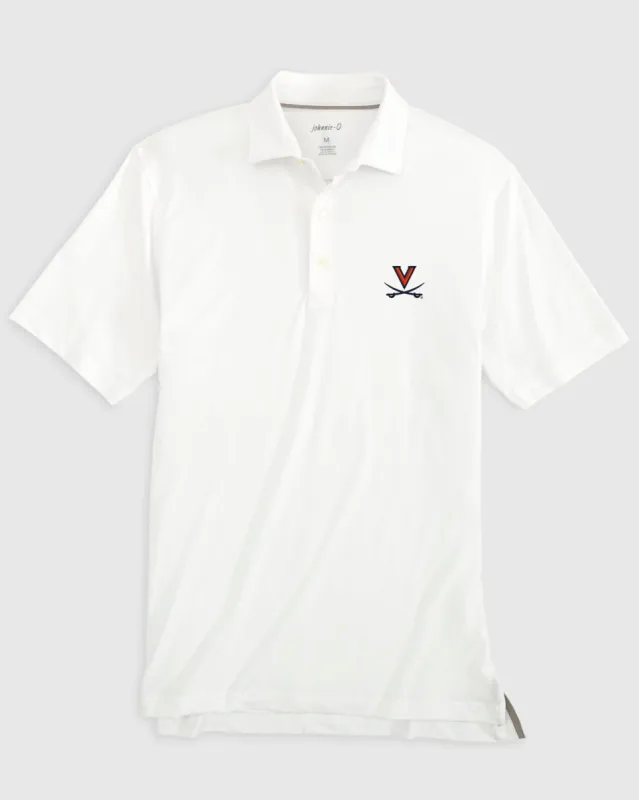 Virginia Birdie Jersey Performance Polo sold by Johnnie-O