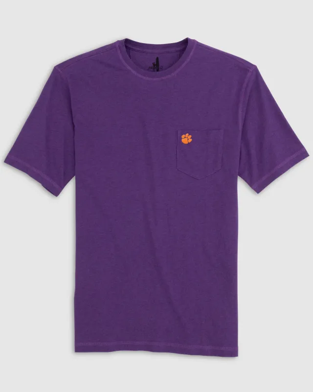 Clemson Heathered Tyler T-Shirt sold by Johnnie-O