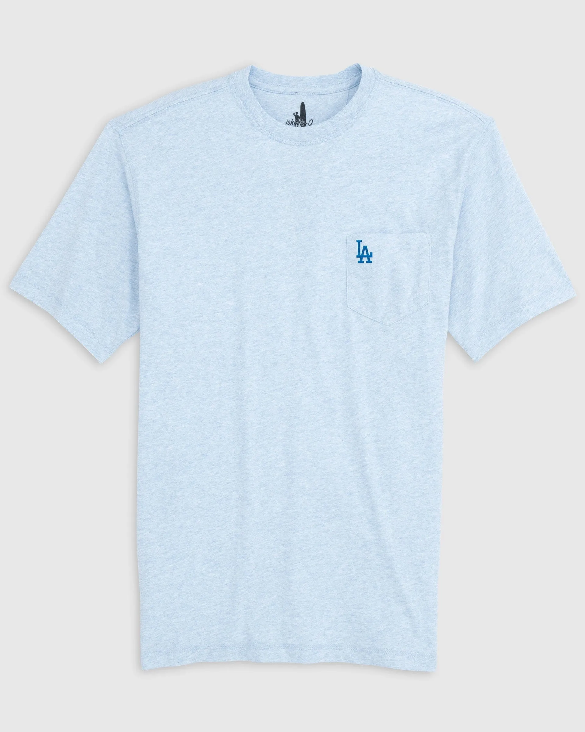 Los Angeles Dodgers Heathered Tyler T-Shirt sold by Johnnie-O product image thumbnail 2