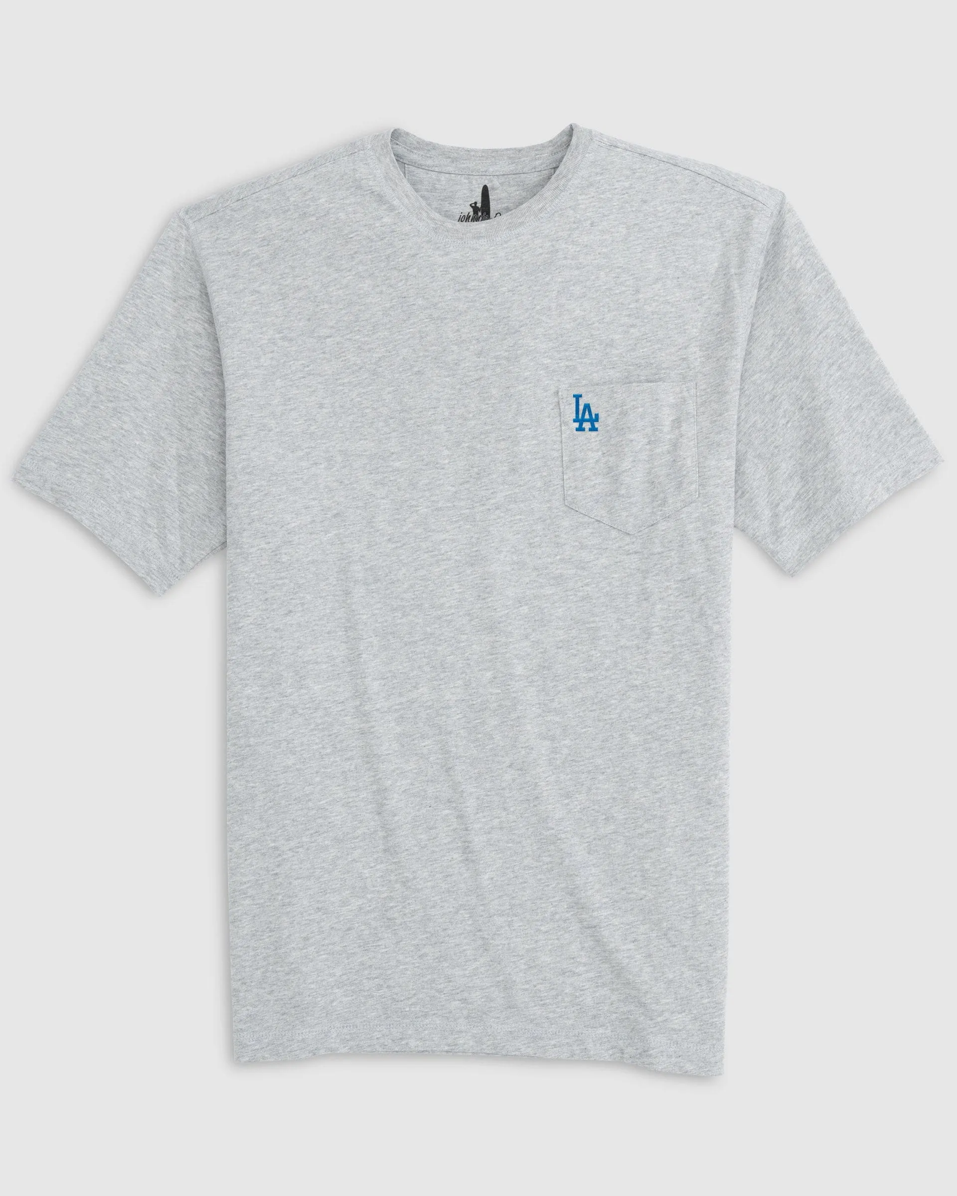 Los Angeles Dodgers Heathered Tyler T-Shirt sold by Johnnie-O product image thumbnail 4