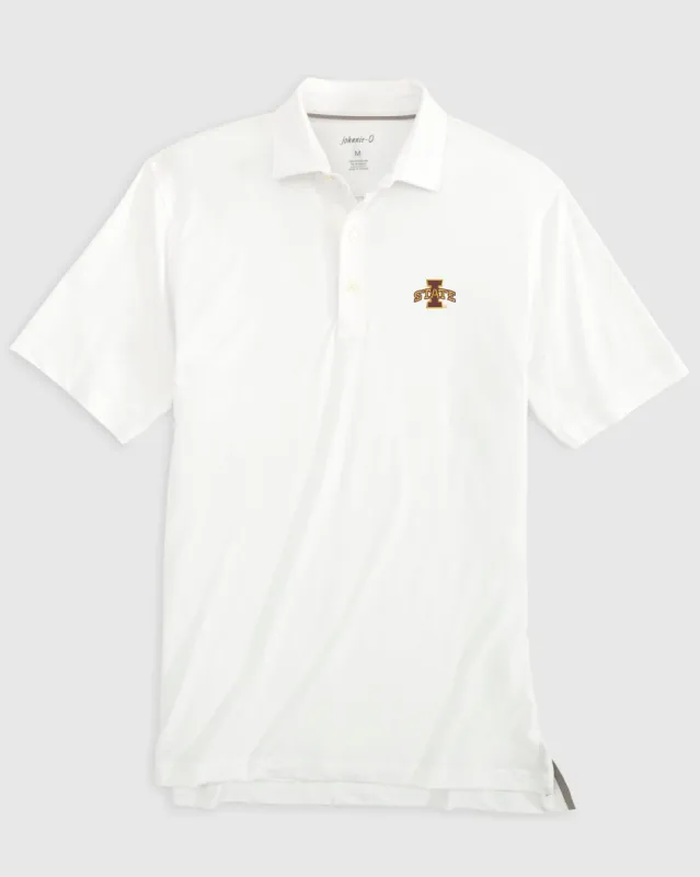 Iowa State Birdie Jersey Performance Polo made by Johnnie-O