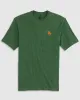 Baylor Heathered Spencer Cotton T-Shirt sold by Johnnie-O