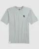 Baylor Heathered Spencer Cotton T-Shirt sold by Johnnie-O