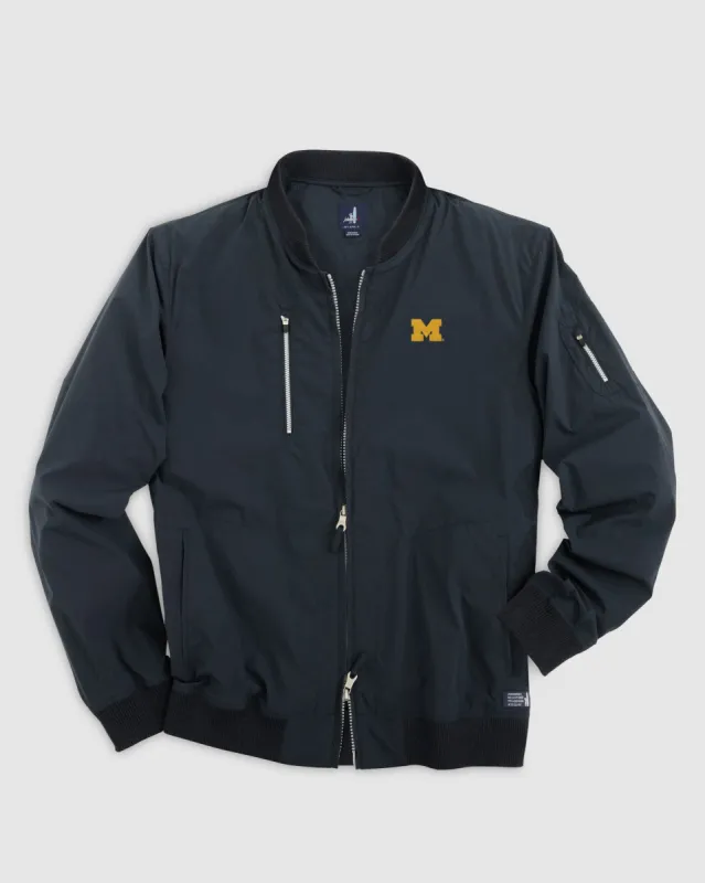 Michigan Corsair Bomber Jacket sold by Johnnie-O