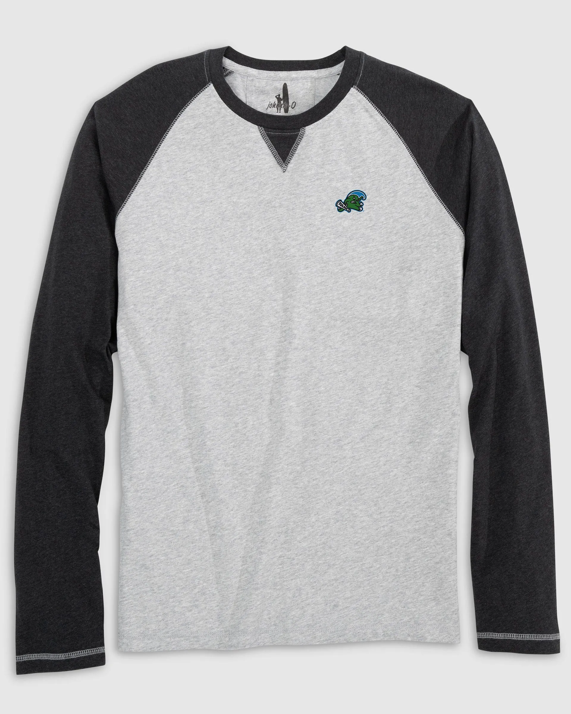 Tulane Alsen Long Sleeve Baseball Tee sold by Johnnie-O
