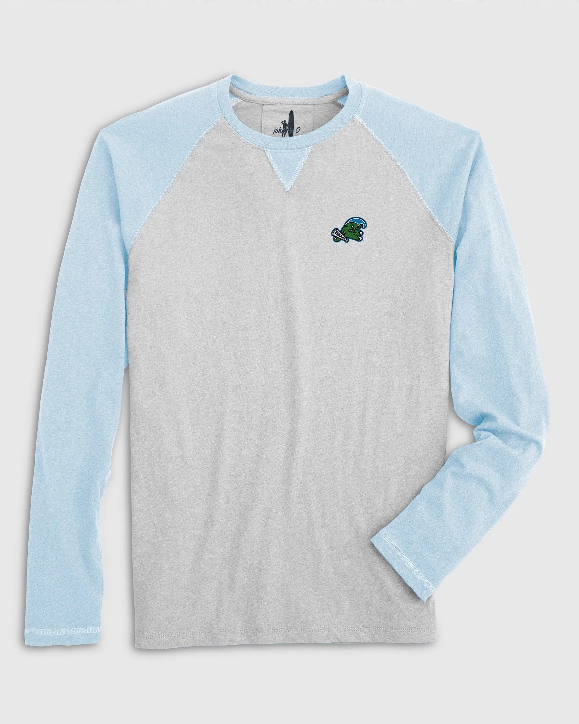 Tulane Alsen Long Sleeve Baseball Tee sold by Johnnie-O product image thumbnail 2