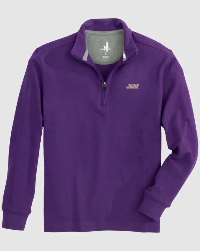 James Madison Brady Jr. Fleece 1/4 Zip Pullover sold by Johnnie-O