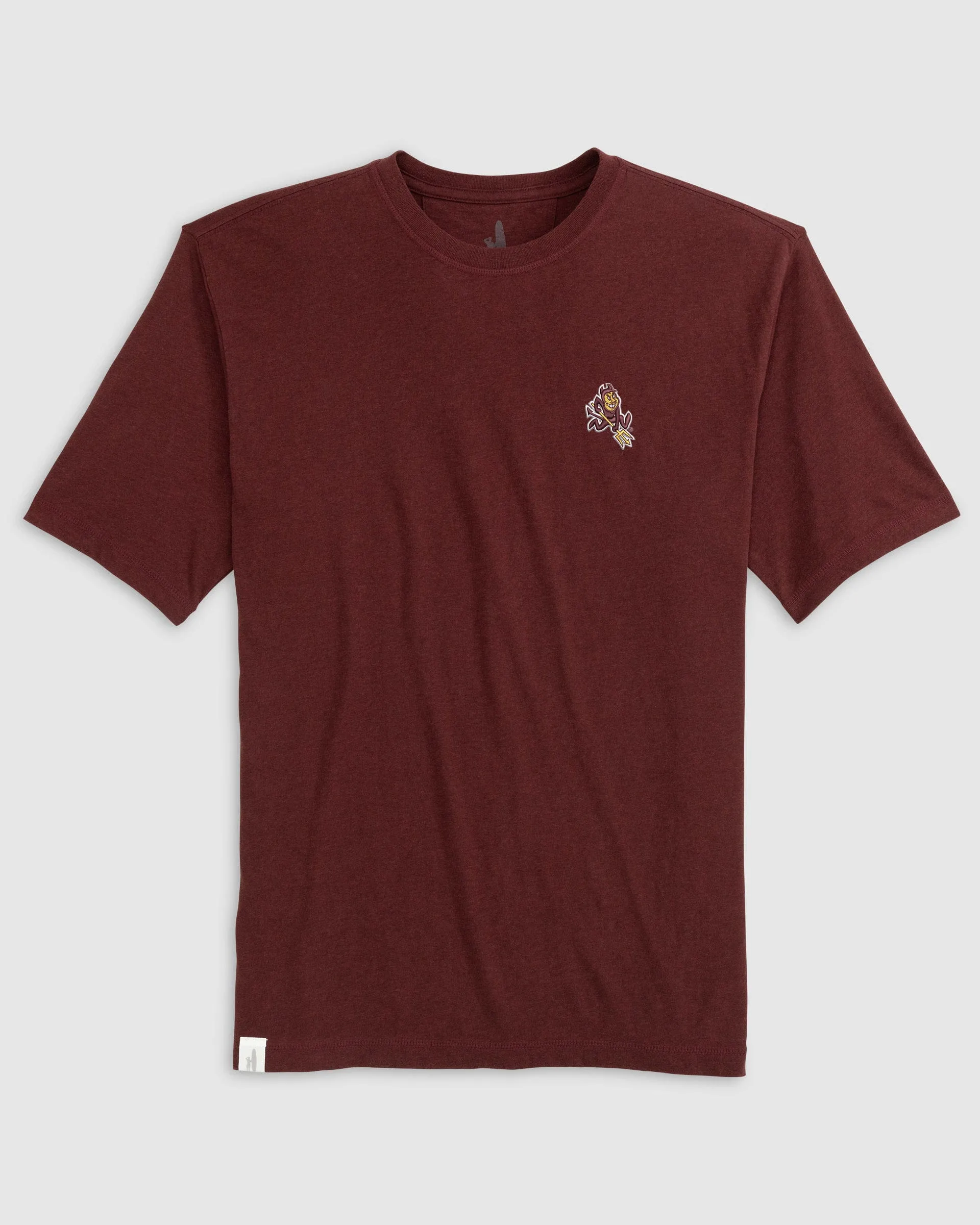 Arizona State Heathered Spencer Cotton T-Shirt - Sparky Logo sold by Johnnie-O product image thumbnail 3
