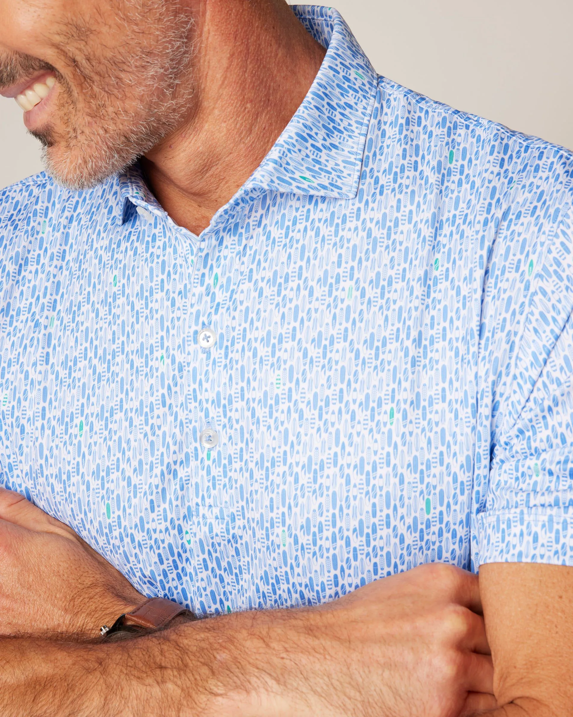 Catch Printed Jersey Performance Polo sold by Johnnie-O product image thumbnail 2