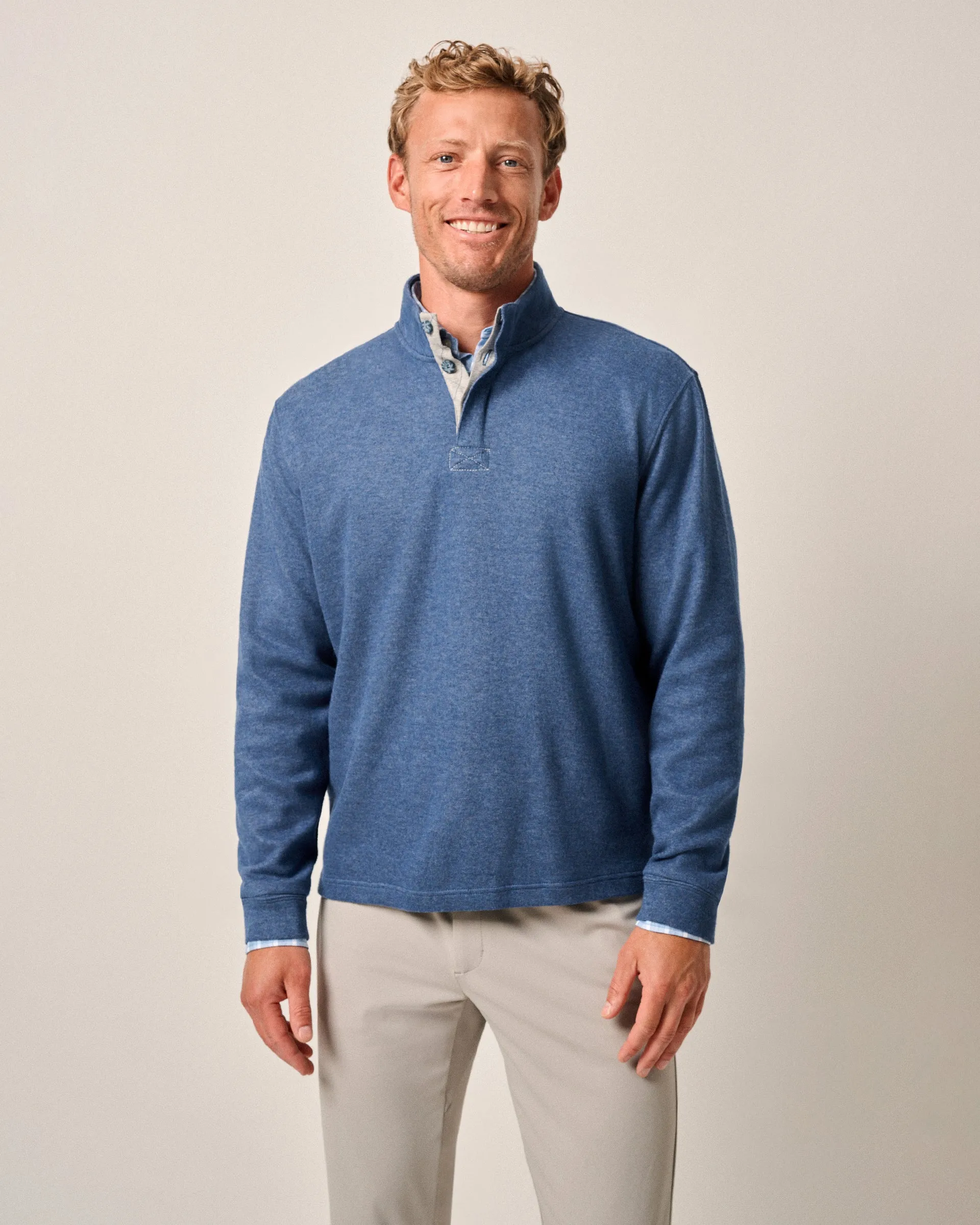 Banyan Henley Pullover sold by Johnnie-O