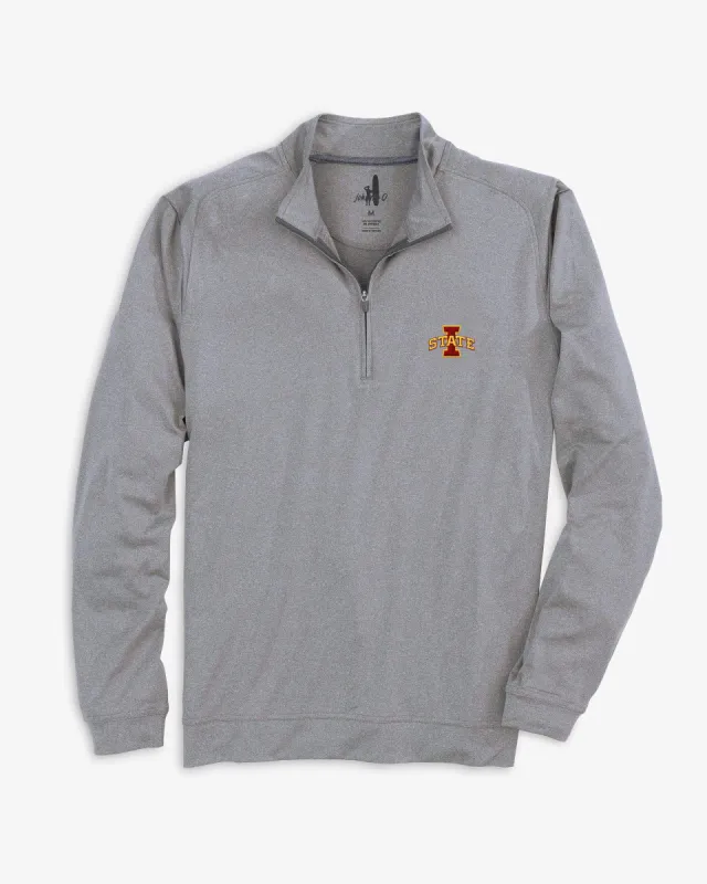 Iowa State Flex Performance 1/4 Zip Pullover sold by Johnnie-O