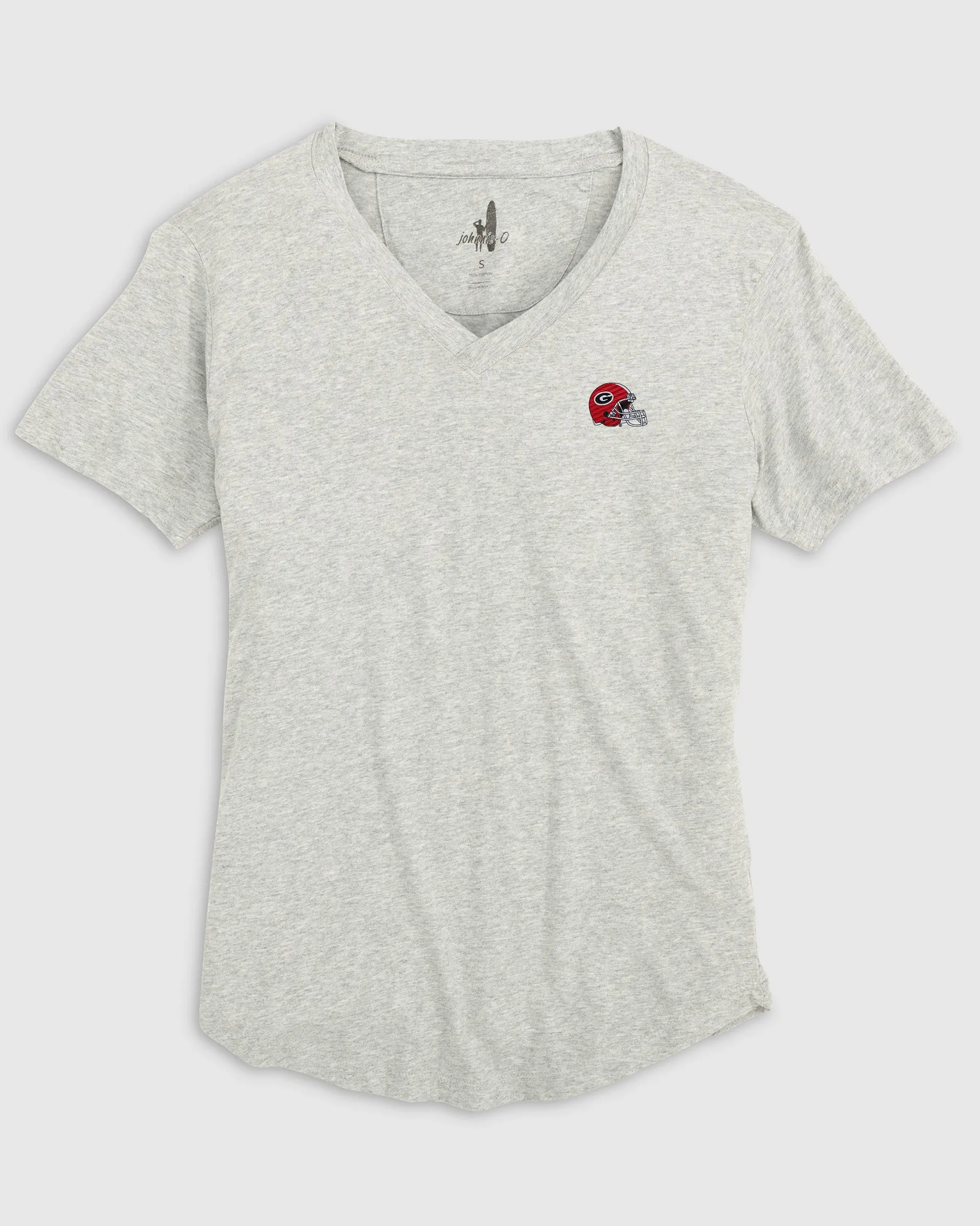 Women's Georgia Merediths V-Neck T-Shirt - Helmet Logo sold by Johnnie-O product image thumbnail 2