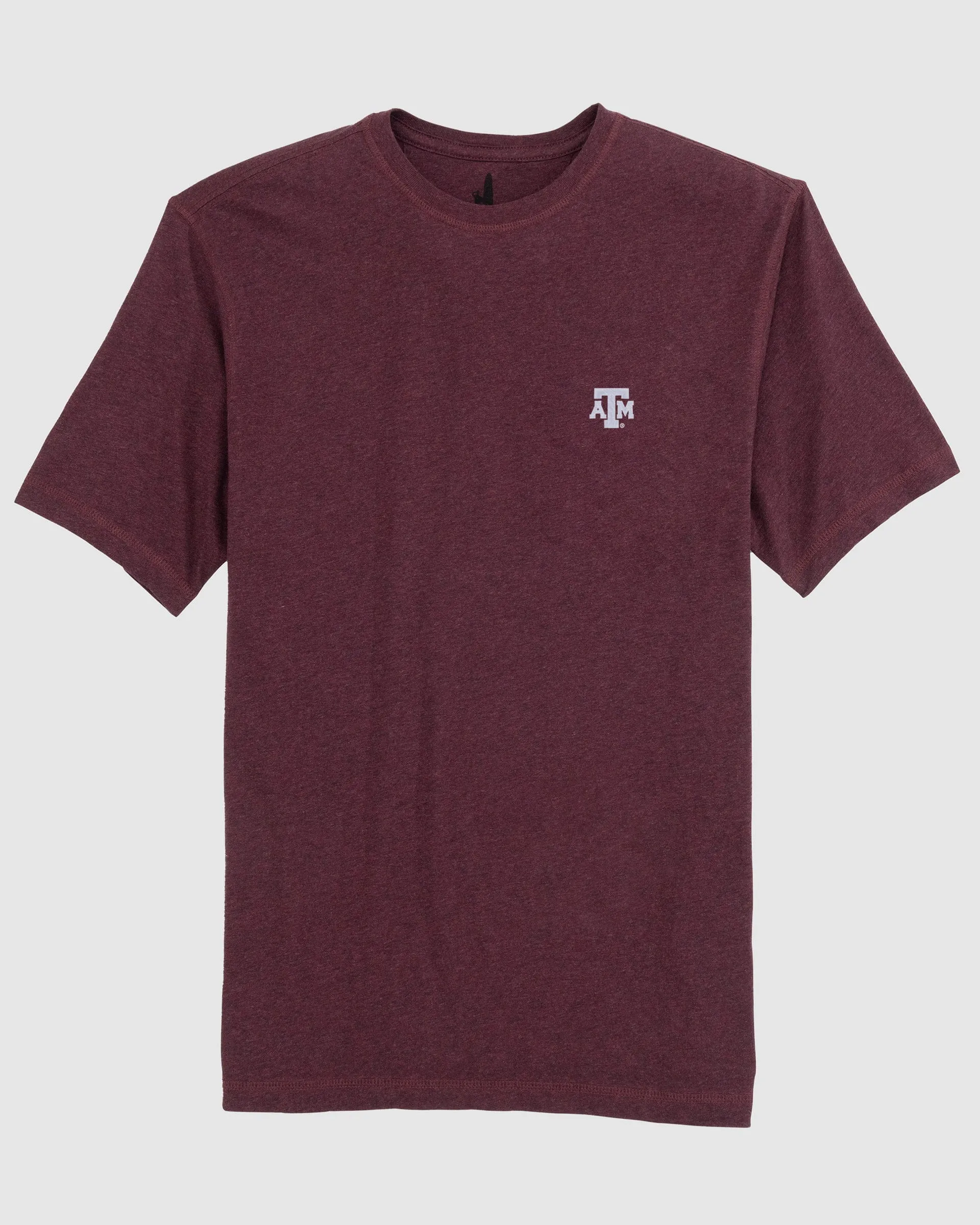 Texas A&M Heathered Spencer Cotton T-Shirt sold by Johnnie-O product image thumbnail 3